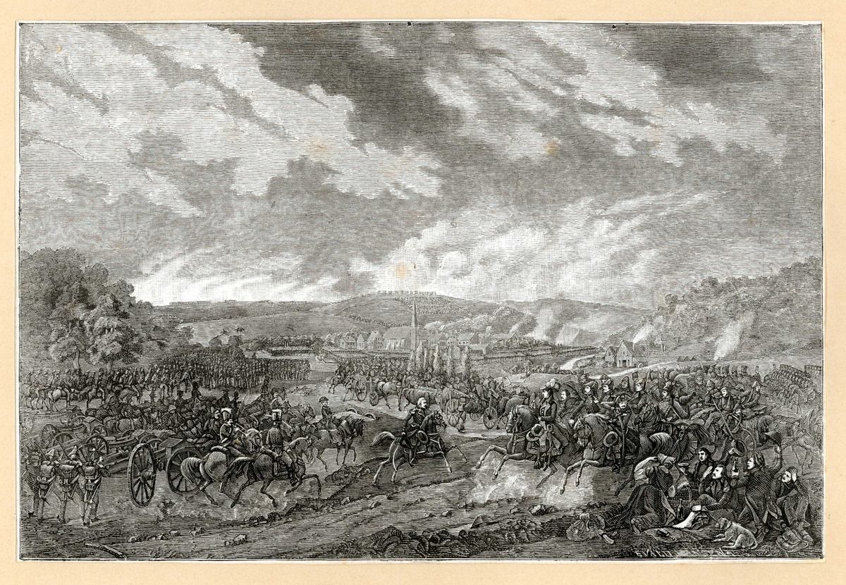 Slaget ved Teiningen, Tyskland, 1796.