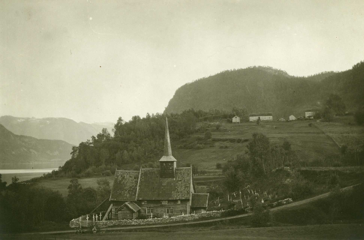 Rødven stavkirke, Rauma, Møre og Romsdal.