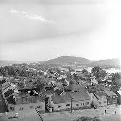 Drammen, oktober 1962. Nytt kretsfengsel. Utsikt over Dramme