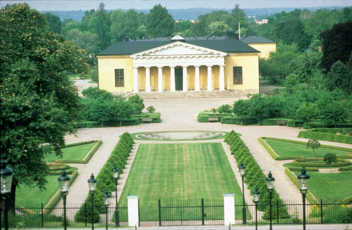 Linneanum och Botaniska trädgården, Kåbo, Uppsala 1987