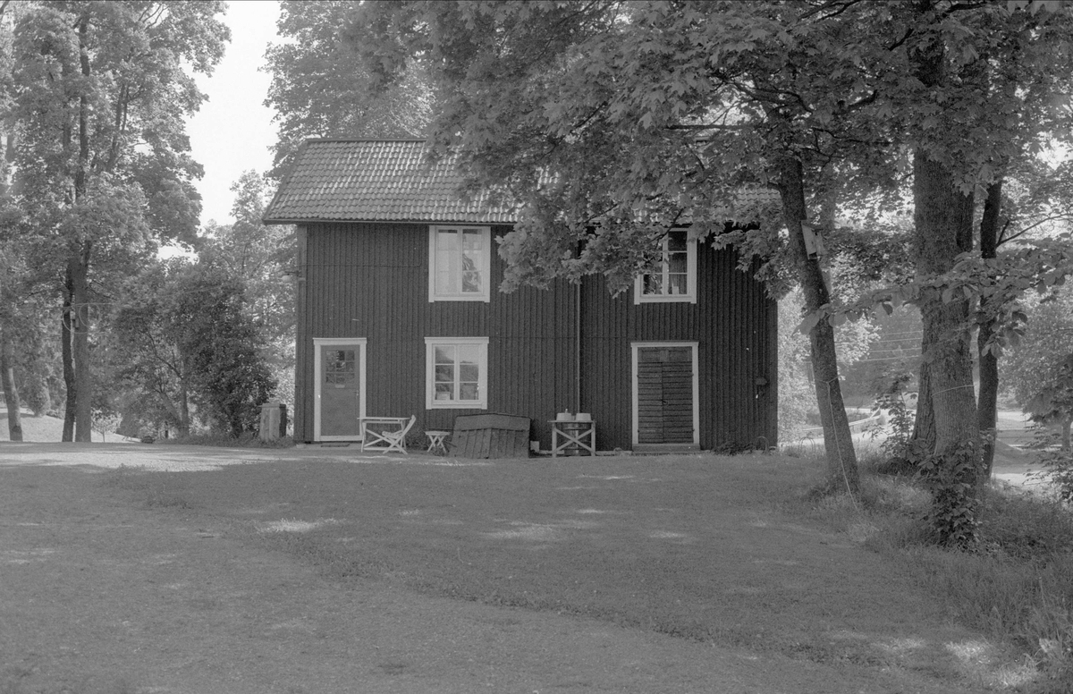 Bostadshus, Ulva kvarn, Ulva, Bälinge socken, Uppland 1983