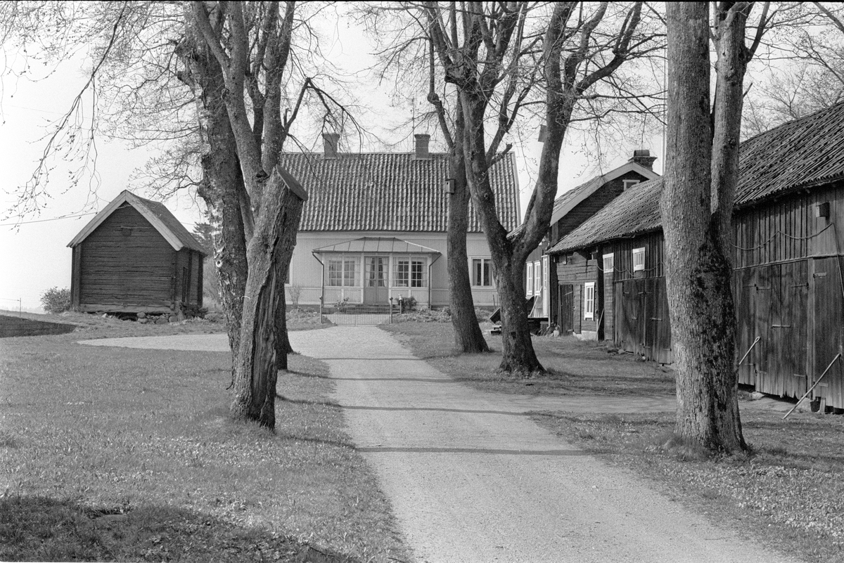 Vy över Fullerö 18:22, Hämringe, Gamla Uppsala socken, Uppland 1978