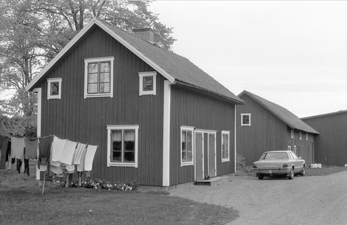 Bostadshus, Oxsätra 1:18, Bälinge socken, Uppland 1983