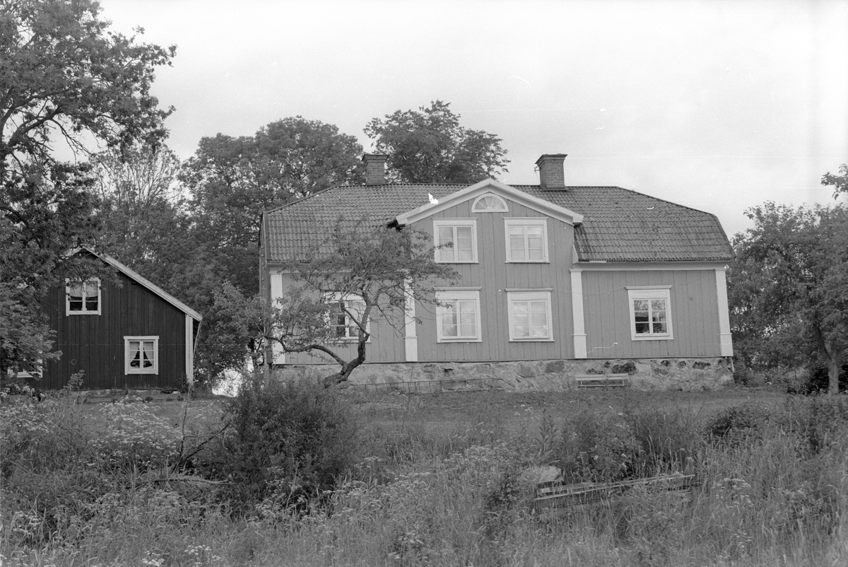 Manbyggnad, Västerby 11:1, Västerby, Läby socken, Uppland 1975 ...