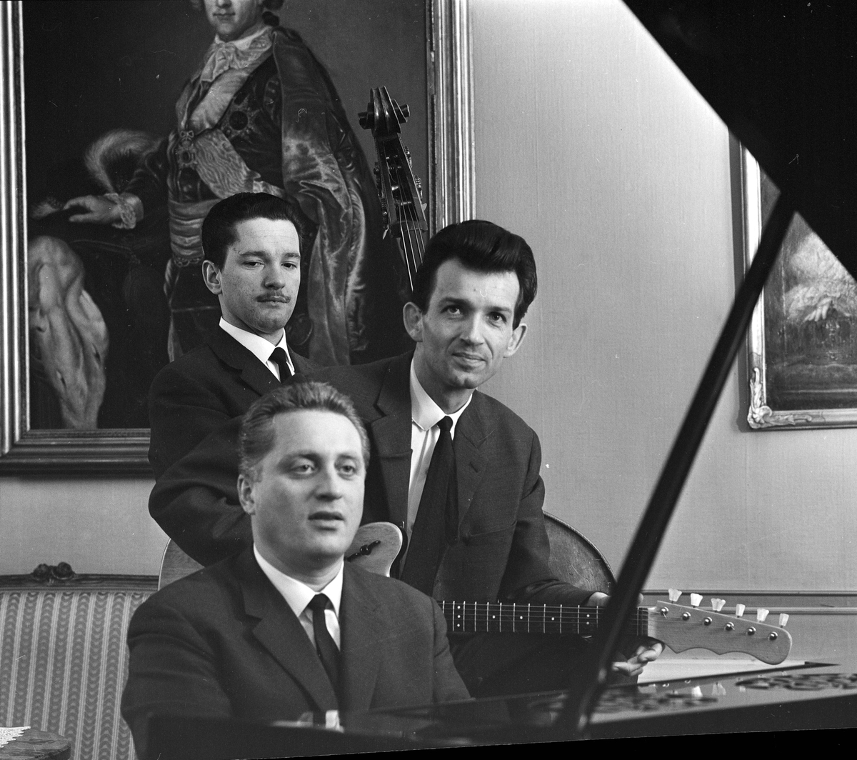Kapellmästare Gacks Trio, Uppsala januari 1964