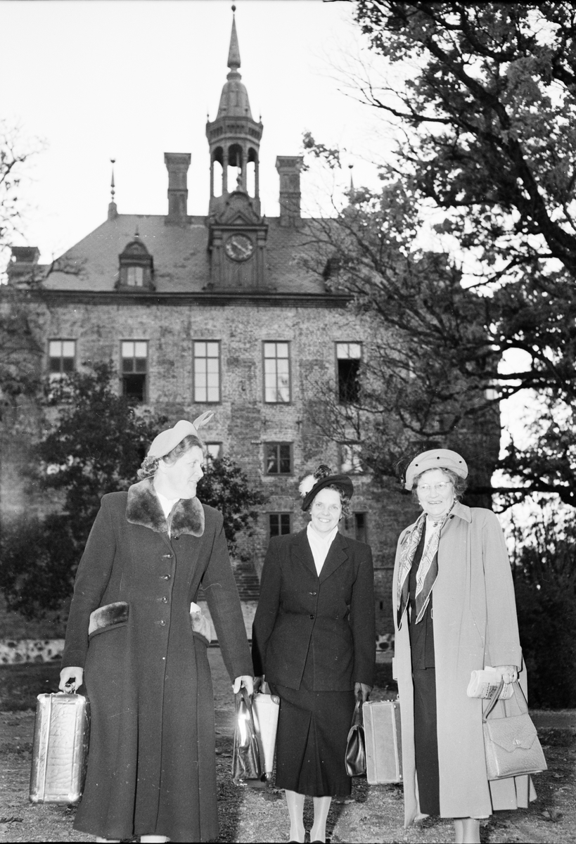Husmödrar - Wiks slott, Uppland 1951