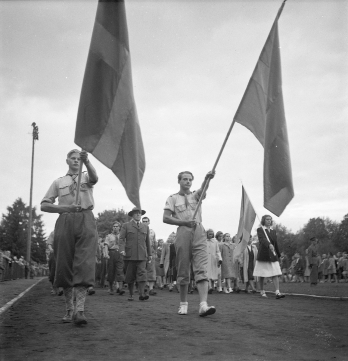 Svenska flaggans dag, Uppsala juni 1947