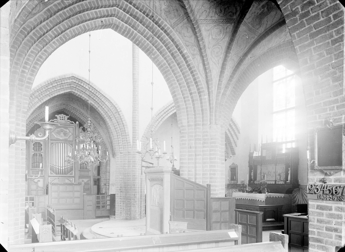 Interiör i Helga Trefaldighets kyrka, Uppsala