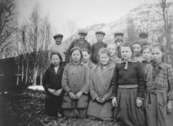 Fra venstre bak: Knut Eriksen, Jasper Lyshaug, Isak Joakim I