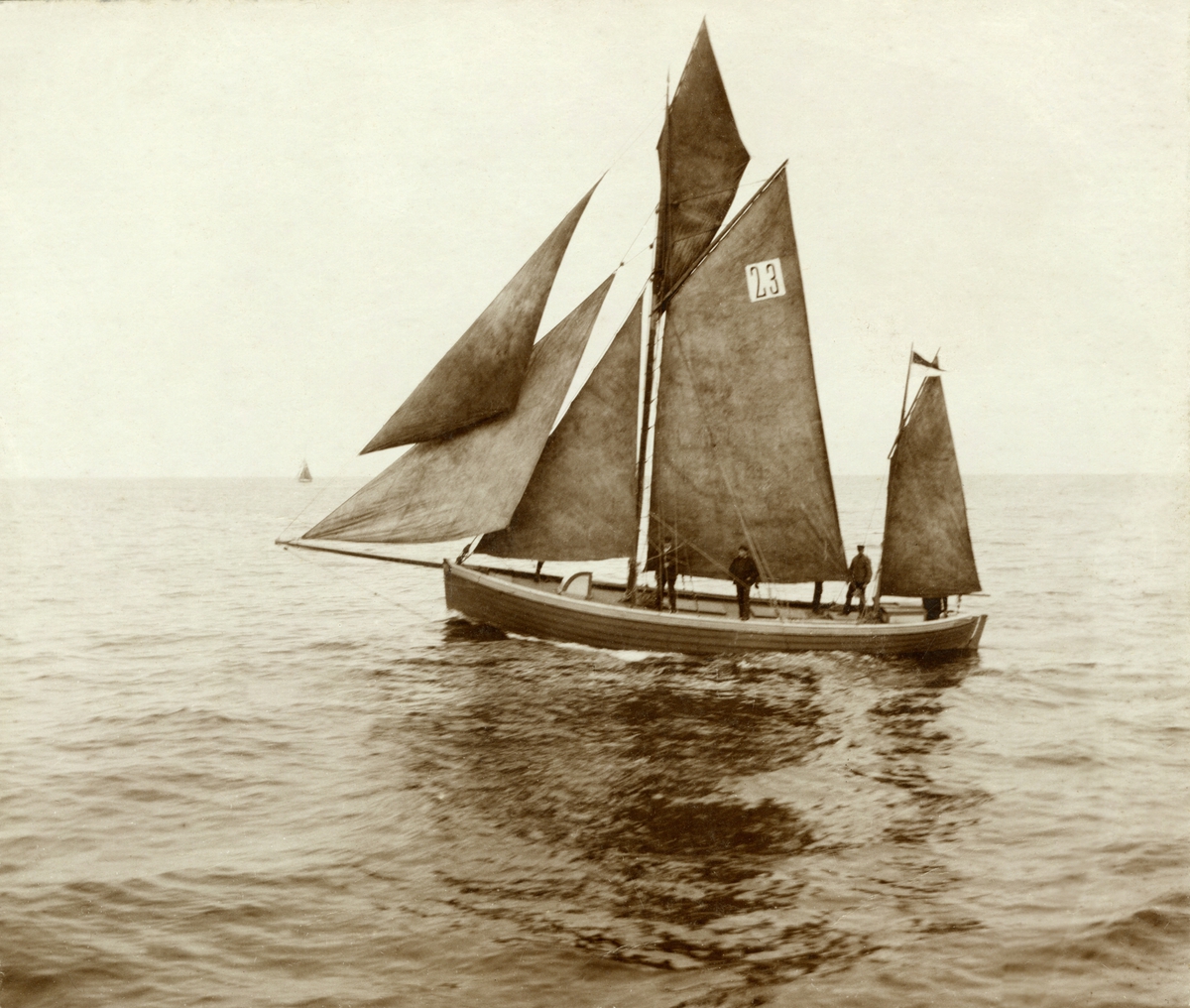 Fra regattaen i Ålesund i 1898