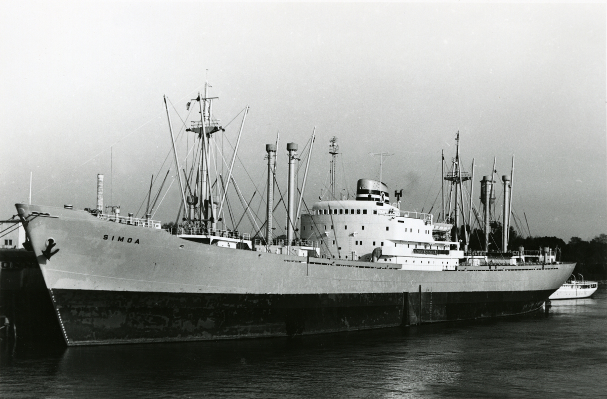M/S Simoa (b.1959, Deutsche Werft A.G., Hamburg, Vest-Tyskland)