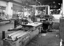 Høvel- og fresemaskin ved Myrens Verksted