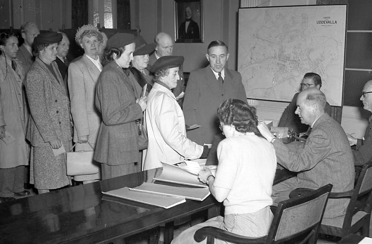 Riksdagsmannavalet 19 september 1948, Uddevalla
