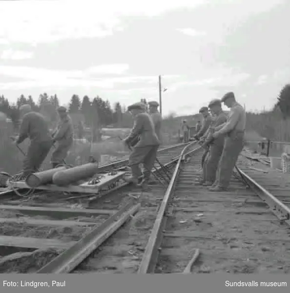 Järnvägsolycka i Njurunda.