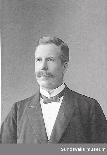 J. Jonsson, lärare på Skönsbergs skola, 1911.