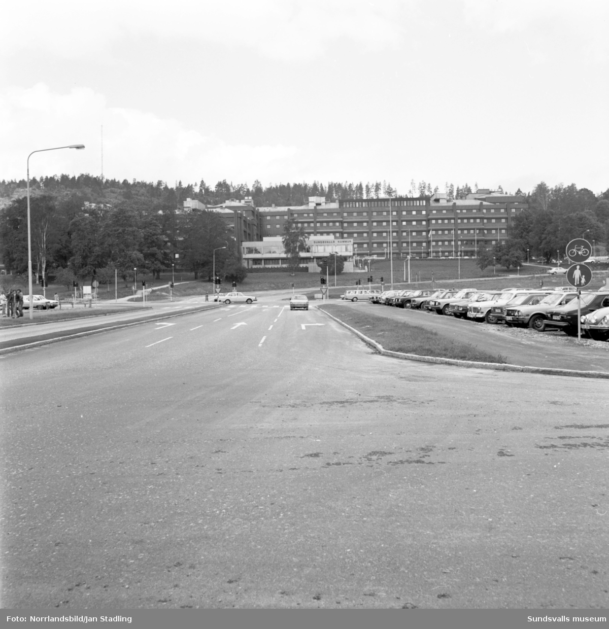 Exteriörbilder av Sundsvalls kommunhus efter upprustningen.