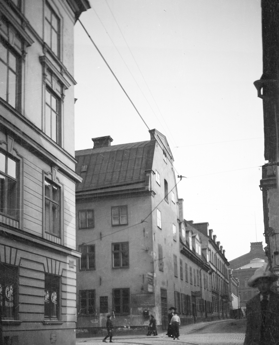 Monteliushuset, Sankt Paulsgatan 11 på Södermalm, Stockholm Exteriör ...