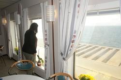 Det er upåklagelig havutsikt fra kantinen på Statfjord A.