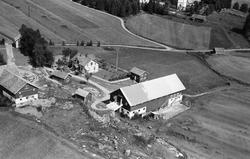 Gården Vister i Eidsberg, flyfoto 4. august  1951.