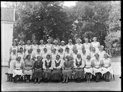 Østfold husmorskole eller Risum husmorskole i Halden, 1940. 