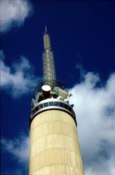 Hovedsendere Tryvannstårnet eksteriør.