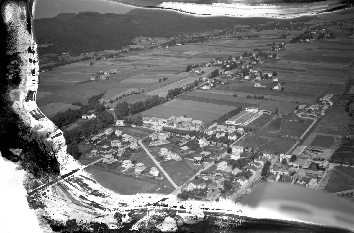 Ulike Widerø flyfoto fra Skien kommune   