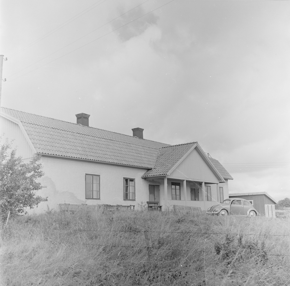 Bygdegården i Hjälstaby, Uppland 1961