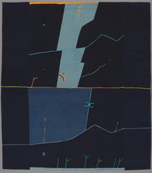 "Frysja på byen" [Dekorativ tekstil]