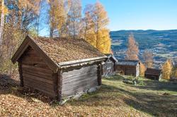 Bu fra Sutøy under Prestegarden på Ål Bygdamuseum, Leksvol