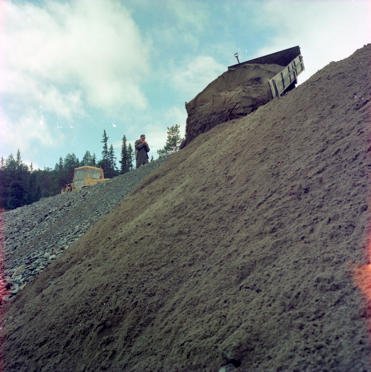 Anleggsarbeid i Bjørndalen