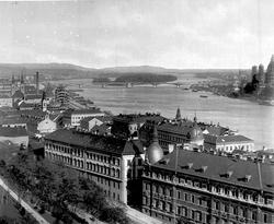 Panorama med Margaretaøya, Budapest