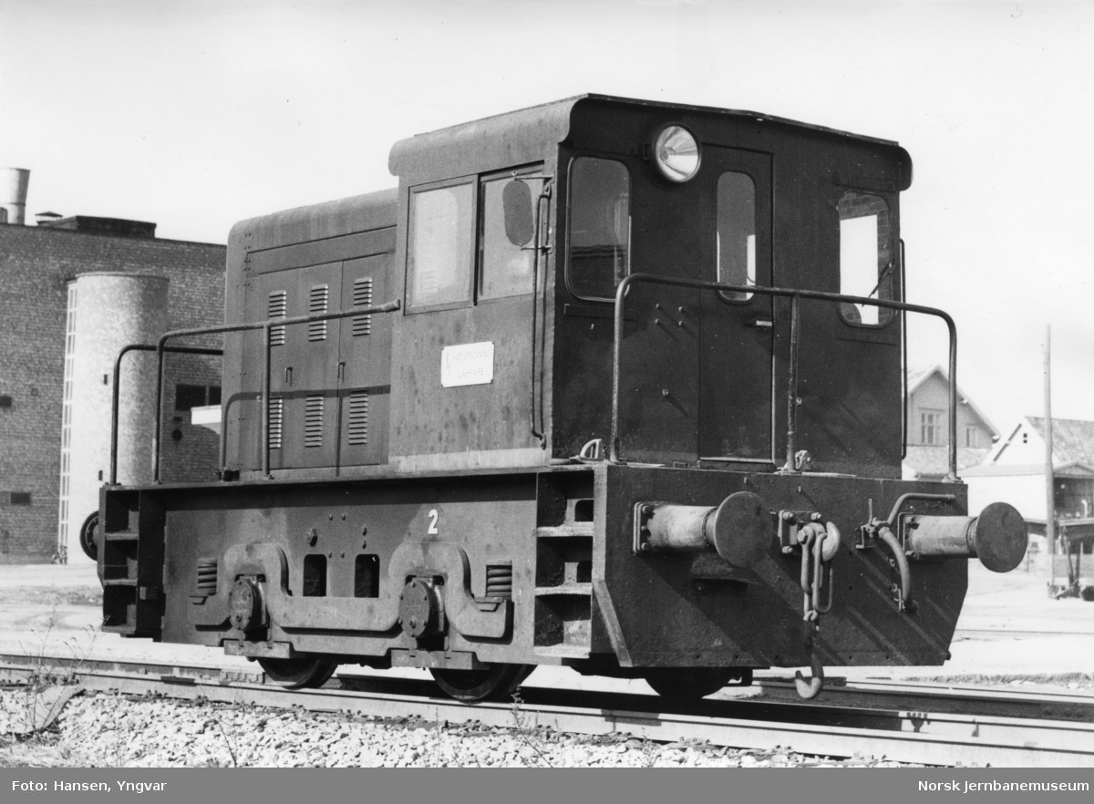 Borregaards diesellokomotiv nr. 2, fabrikat Davenport