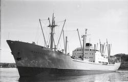 M/S Måkefjell (b.1959, Kieler Howaldtswerke) med Hovedøya og