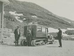 Citroen beltebil over Hemsedalsfjell 1929-1930