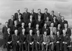 Kvenvær Herredsstyre - Gruppebilde av gamle og nye medlemmer