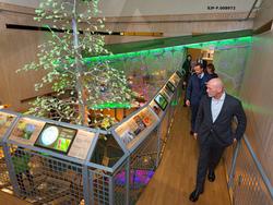 Fra åpningen av utstillingen «Det fantastiske treet» på Nors