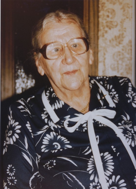 Gurina Tunheim f. Mossige (1898 - 1985)  på 70 årsdagen
