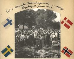 Bilder fra fotoalbum (23 x 25 cm) Nordisk kolonihagekongress