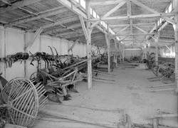 Maskinhallen på Skjetlein jordbruksskole