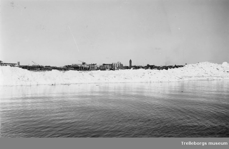 Snö och isvinter mars 1942.