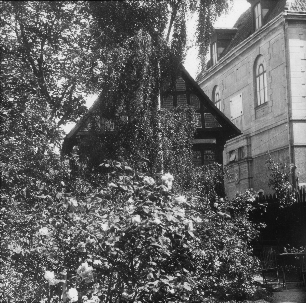 Ljusbild Fotografi Från Nordiska Arkitekturmötet På Gotland 1920