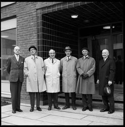 Selskapets styre besøker Eidanger Salpeterfabriker.