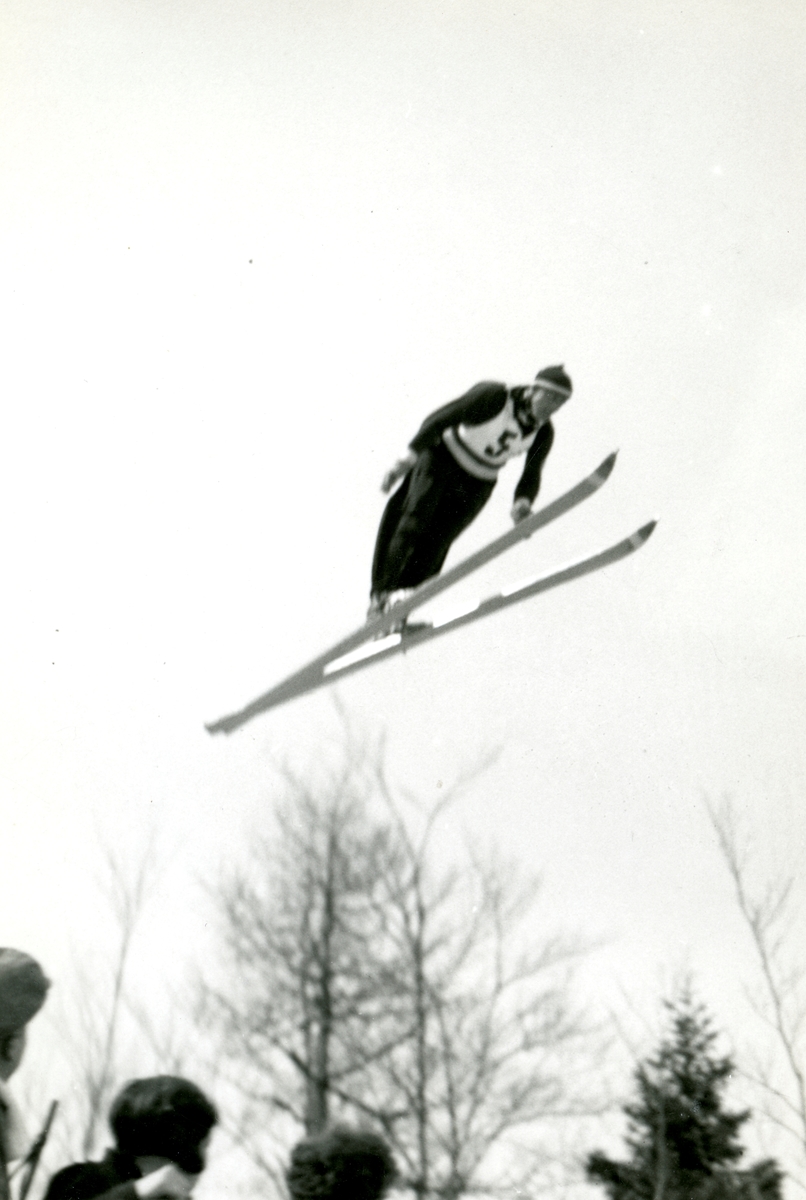 A Norwegian ski jumper