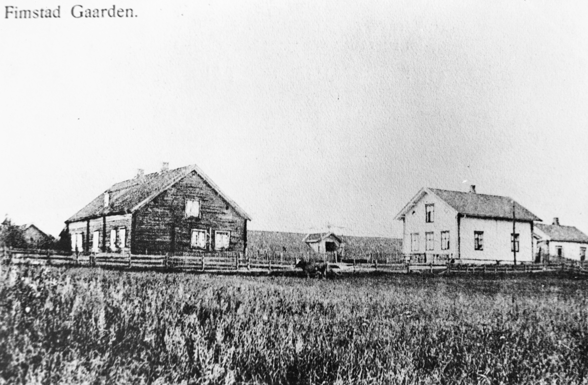 Finstad gård i Urskog ca. 1908