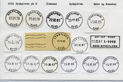 Stempelkatalog  6230 Sykkylven,Sykkylven kommune, Møre og Ro