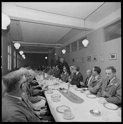 Juletilsetning ved nitrogenlaboratoriet.