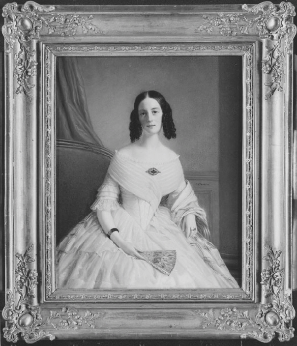 Charlotta Antoinetta von Düben, 1821 - 1881. Friherrinna