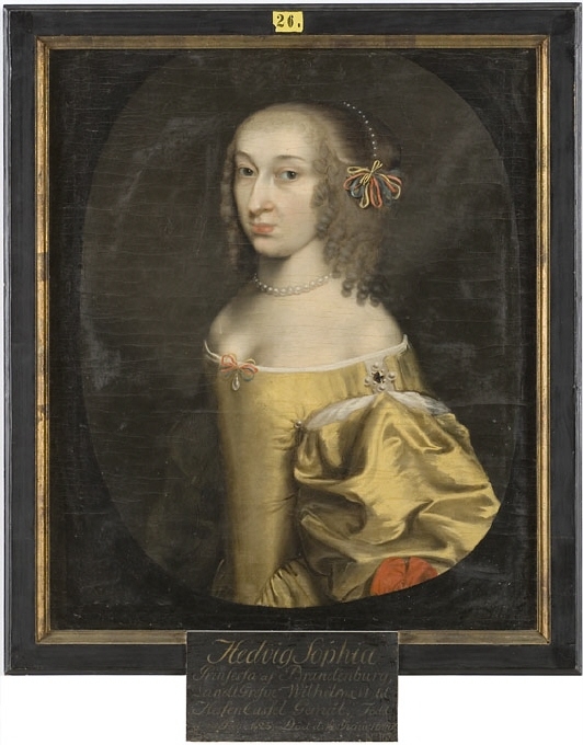 Hedvig Sofia, 1623-83,  prinsessa av Brandenburg