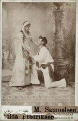 Hilda Fredriksen og Marguido Samuelsen.