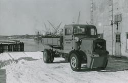 FWD lastebil med tipp leveres Nordland Fylkes Veivesen